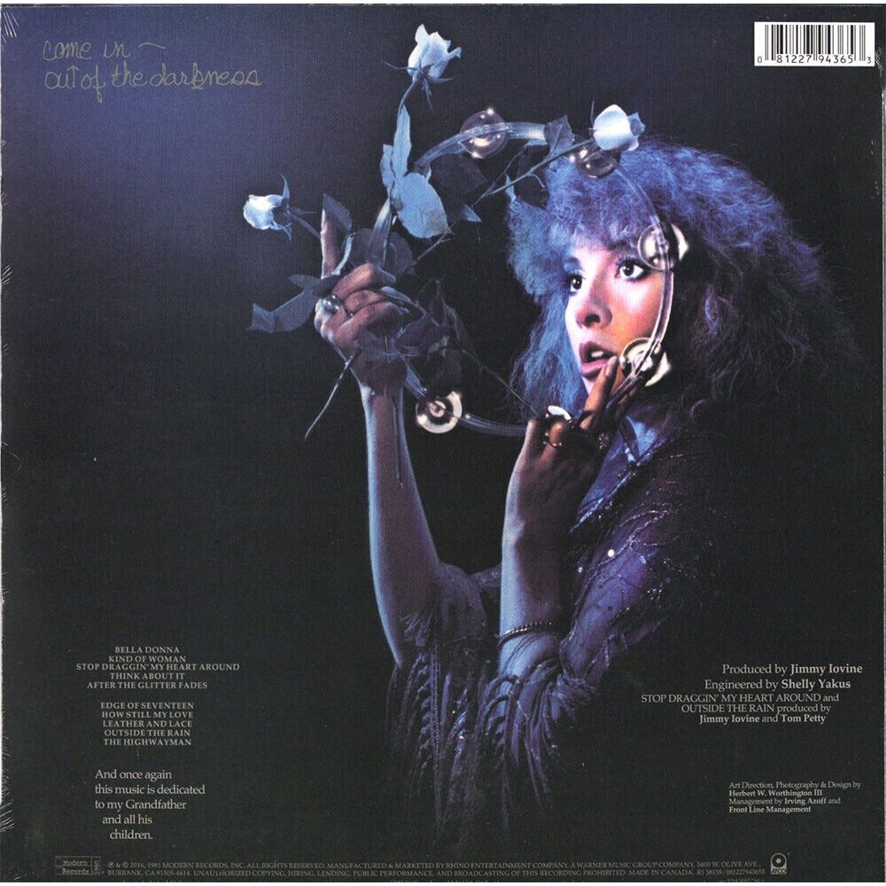 Stevie Nicks Bella Donna Vinyl Record Remastered, 2016 NEW Sealed